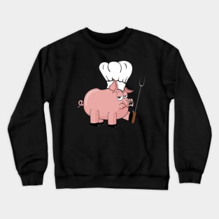 BBQ Pig Crewneck Sweatshirt